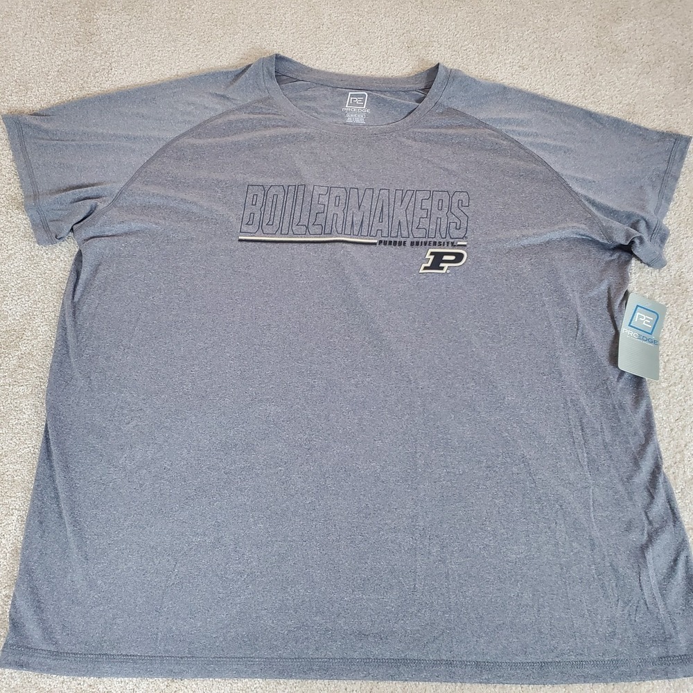 Purdue Boilermakers Men's TShirt‎ Size 3XL Short Sleeve Gray NWTG
